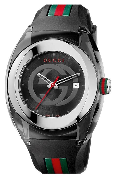 gucci watch rubber band